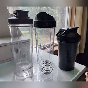 3 Water Bottle Bundle; BlenderBottle, Oster, Contigo